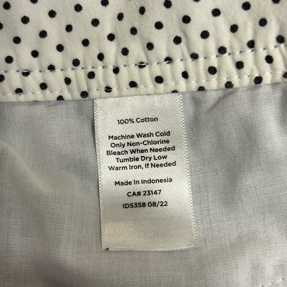 Talbots Perfect Crop Cotton Pants Womens Size 16 - Picture 6 of 8